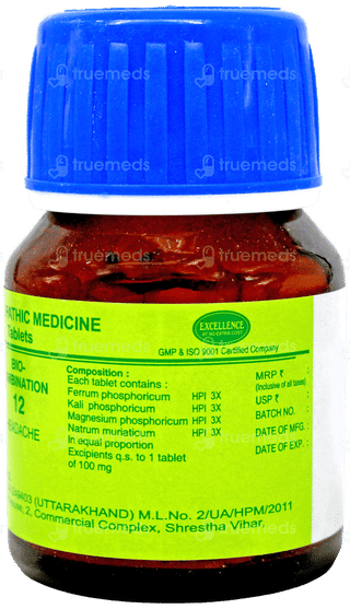 Sbl Bio Combination 12 Tablet 25gm