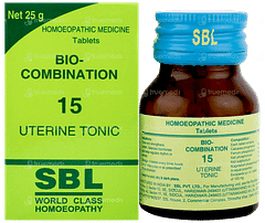 Sbl Bio Combination 15 Tablet 25gm Sbl Bio Combination 15 Tablet 25gm
