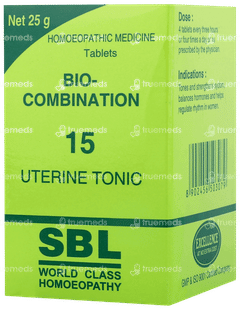 Sbl Bio Combination 15 Tablet 25gm