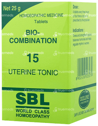 Sbl Bio Combination 15 Tablet 25gm