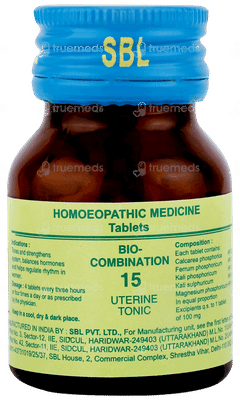 Sbl Bio Combination 15 Tablet 25gm