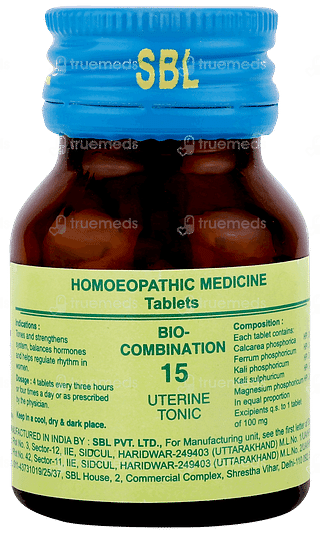 Sbl Bio Combination 15 Tablet 25gm