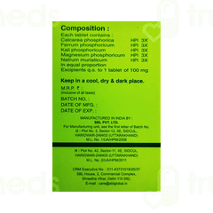Sbl Bio Combination 16 Tablet 25gm
