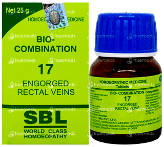 Sbl Bio Combination 17 Tablet 25Gm