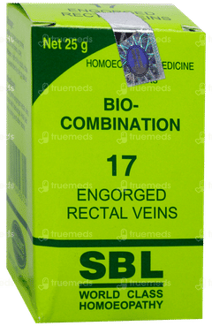 Sbl Bio Combination 17 Tablet 25Gm