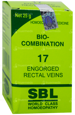 Sbl Bio Combination 17 Tablet 25Gm