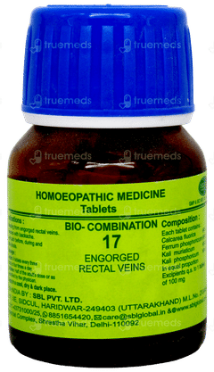 Sbl Bio Combination 17 Tablet 25Gm