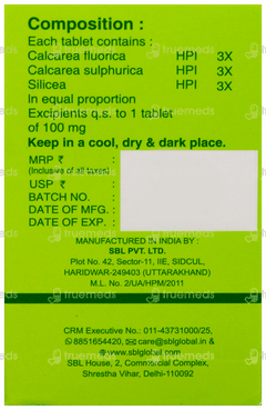 Sbl Bio Combination 18 Tablet 25gm