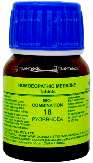 Sbl Bio Combination 18 Tablet 25gm