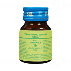 Sbl Bio Combination 19 Tablet 25gm