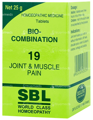 Sbl Bio Combination 19 Tablet 25gm