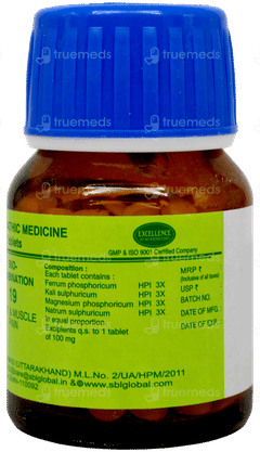 Sbl Bio Combination 19 Tablet 25Gm Sbl Bio Combination 19 Tablet 25Gm