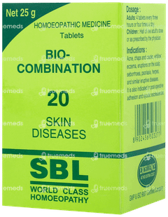 Sbl Bio Combination 20 Tablet 25gm