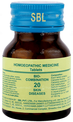 Sbl Bio Combination 20 Tablet 25gm