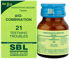 Sbl Bio Combination 21 Tablet 25gm