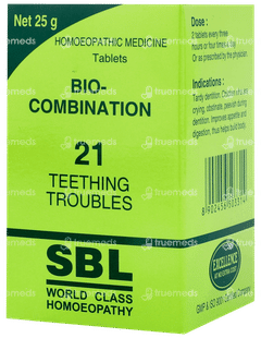 Sbl Bio Combination 21 Tablet 25gm