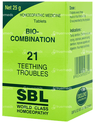 Sbl Bio Combination 21 Tablet 25gm