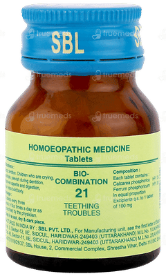 Sbl Bio Combination 21 Tablet 25gm