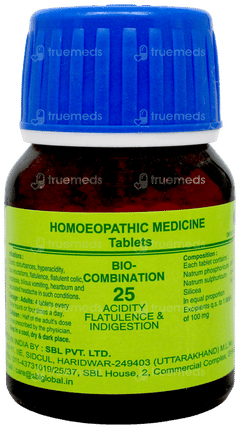 Sbl Bio Combination 25 Tablet 25Gm