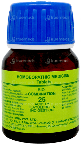 Sbl Bio Combination 25 Tablet 25Gm