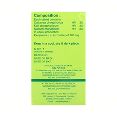 Sbl Bio Combination 27 Tablet 25gm