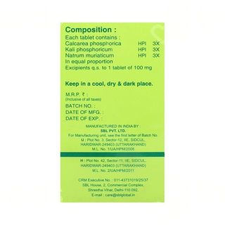 Sbl Bio Combination 27 Tablet 25gm