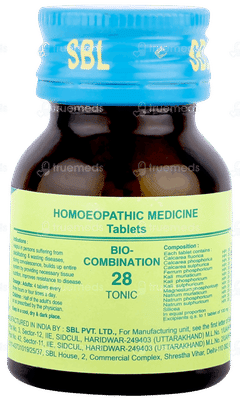 Sbl Bio Combination 28 Tonic Tablet 25gm