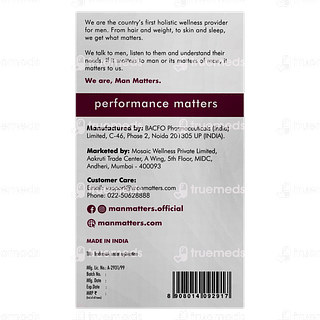 Man Matters Ashwagandha Tablets 60