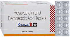 Rosuvas B 40 Tablet 10