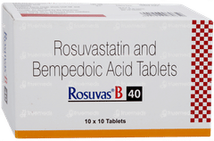 Rosuvas B 40 Tablet 10 Rosuvas B 40 Tablet 10