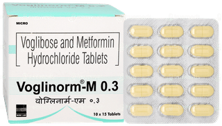 Voglinorm M 0.3 Tablet 15