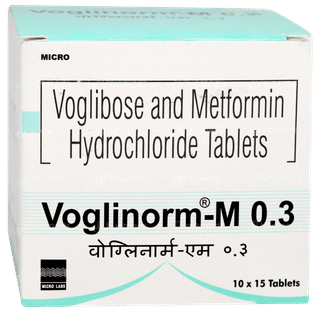 Voglinorm M 0.3 Tablet 15