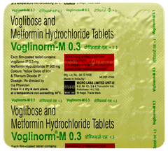 Voglinorm M 0.3 Tablet 15