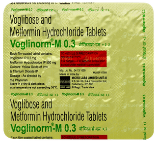 Voglinorm M 0.3 Tablet 15