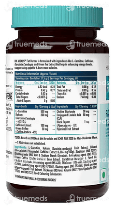 Healthkart Hk Vitals Fat Burner Tablet 60