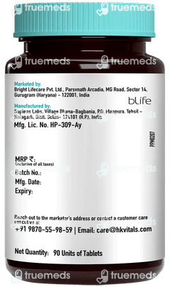 Hk Vitals Biotin Tablet 90