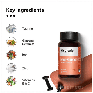 Healthkart Hk Vitals Multivitamin Tablet 60