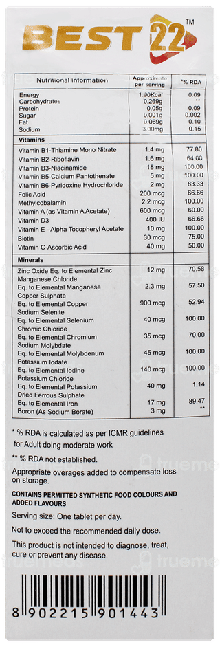 Best 22 Tablet 15