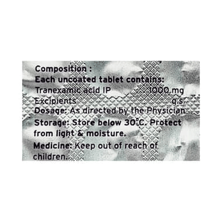 Tranostat 1g Tablet 10