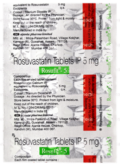 Rosufit 5 Tablet 20 Rosufit 5 Tablet 20