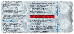 Dapaturn S 50mg/5mg Tablet 10 Dapaturn S 50mg/5mg Tablet 10