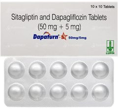 Dapaturn S 50mg/5mg Tablet 10