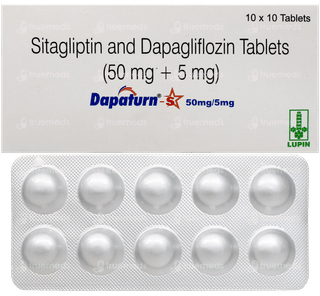 Dapaturn S 50Mg/5Mg Tablet 10