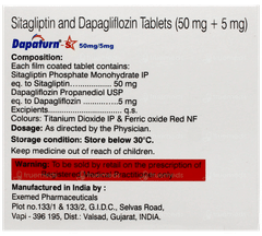 Dapaturn S 50Mg/5Mg Tablet 10 Dapaturn S 50Mg/5Mg Tablet 10