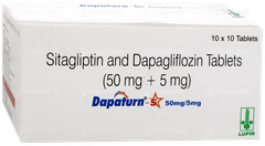 Dapaturn S 50Mg/5Mg Tablet 10 Dapaturn S 50Mg/5Mg Tablet 10