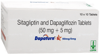 Dapaturn S 50Mg/5Mg Tablet 10