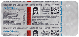 Dapaturn S 50Mg/5Mg Tablet 10