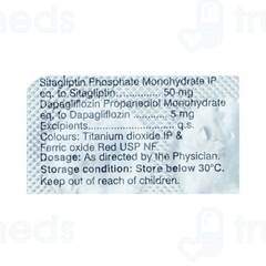Dapaturn S 50mg/5mg Tablet 10