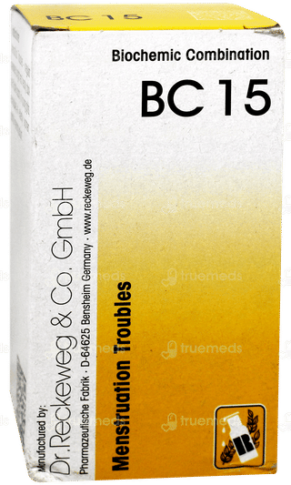 Dr Reckeweg Biochemic Combination Bc 15 Tablet 20gm