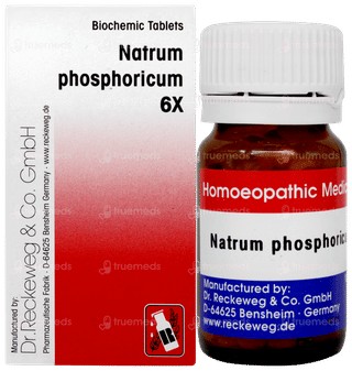Dr Reckeweg Natrum Phosphoricum 6x Biochemic Tablet 20gm